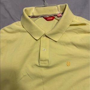 IZOD 100% cotton, size L Polo. Great donation wore 3 times. No holes/tears